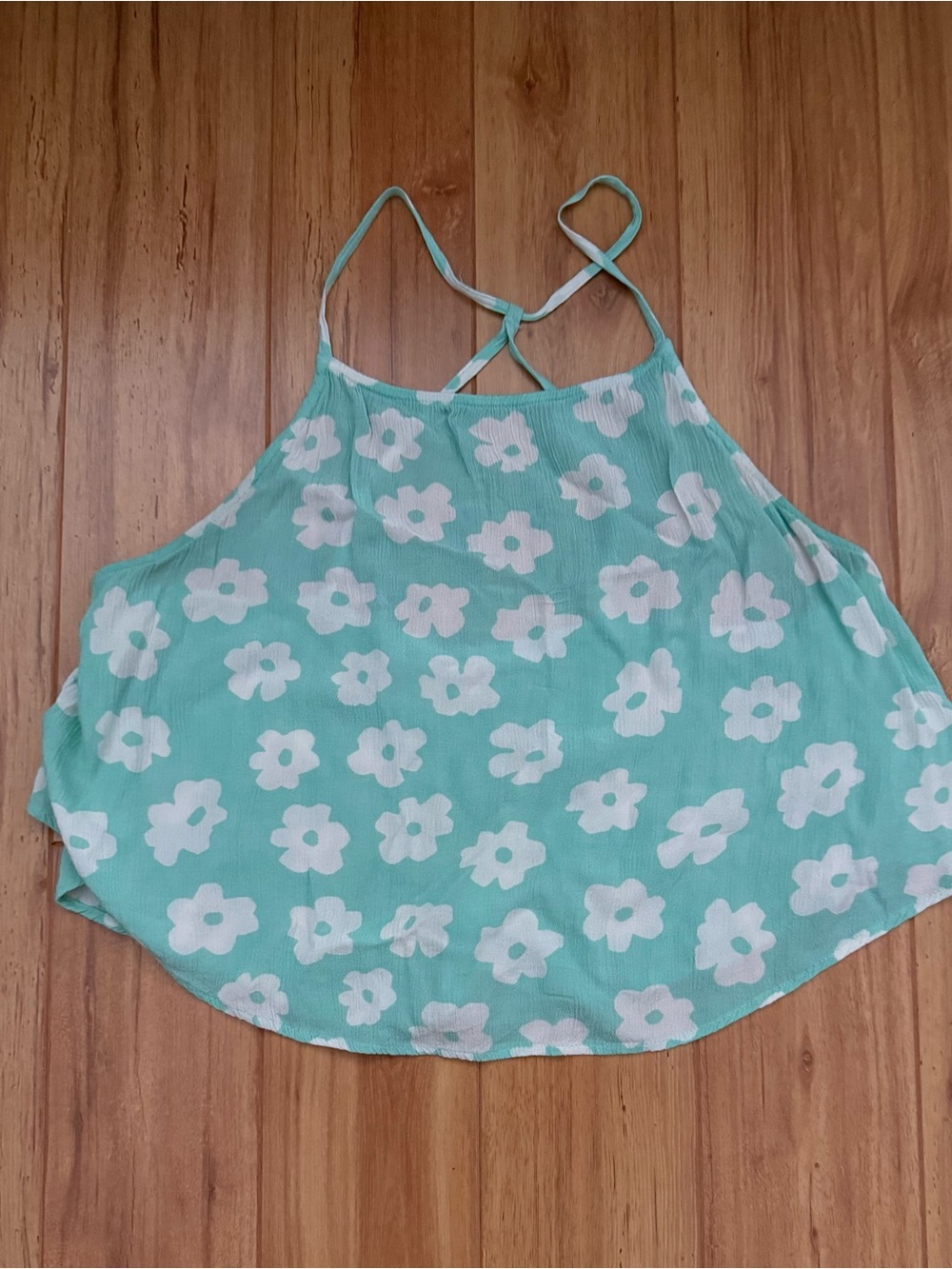 O’Neill Green Floral Tank